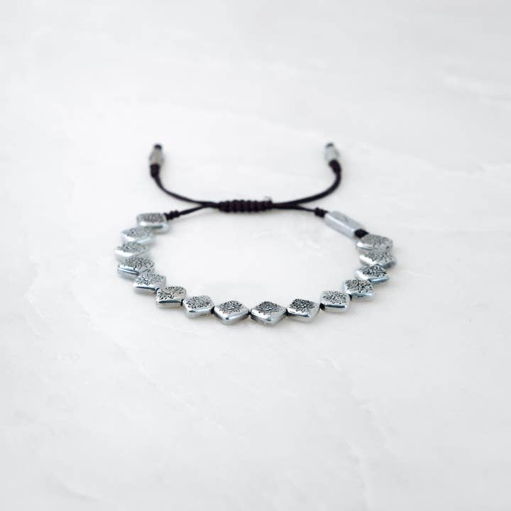 Roseparo - Vendita all'ingrosso Bracciale con perline - Bracciale ESSENZIALE - Amala argentato