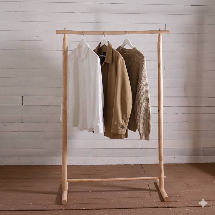 prairie studio - Vendita all'ingrosso Appendiabiti - Indossando abiti in legno fatti a mano1