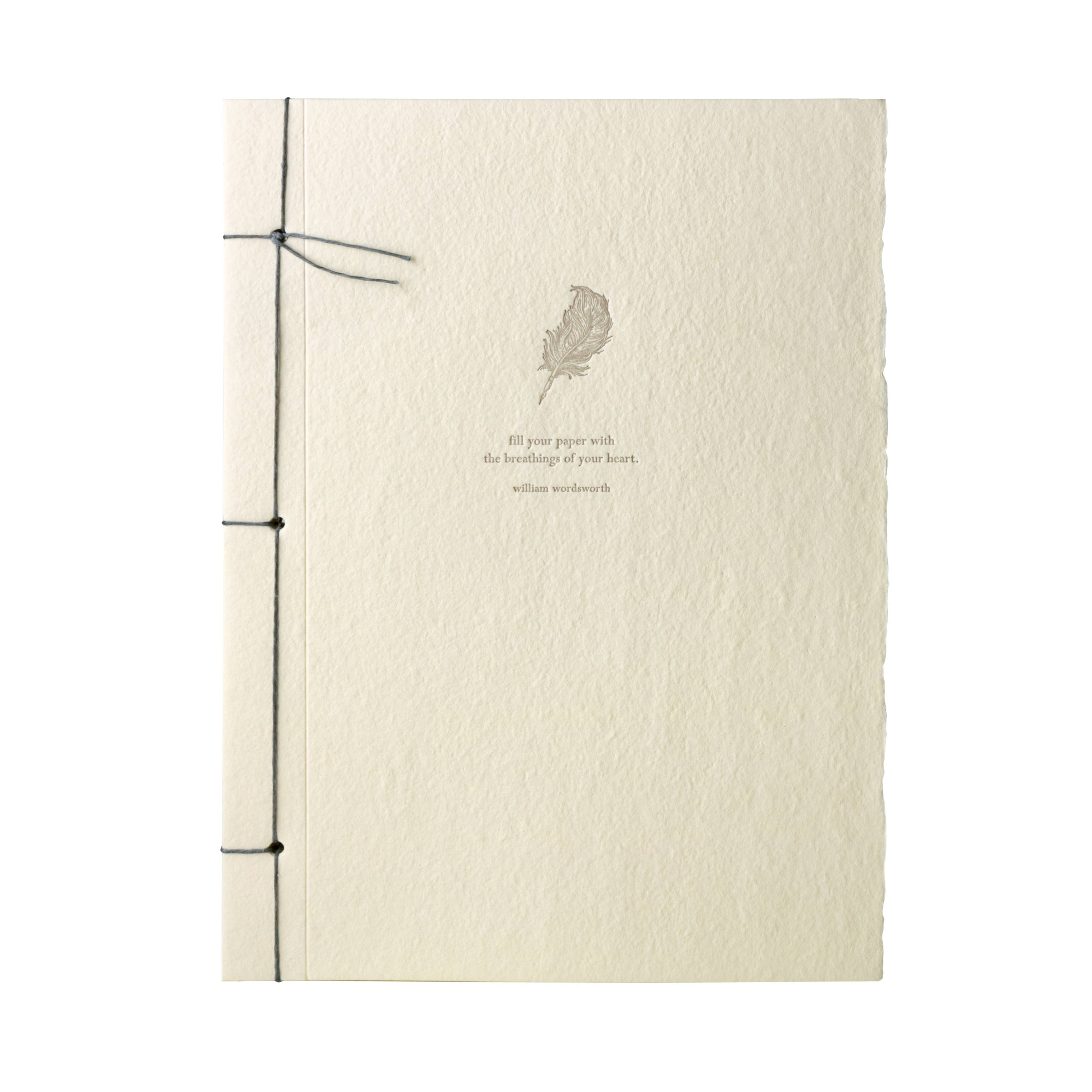 Oblation Papers & Press – Großhandel Tagebuch – William Wordsworth Inspiration Notizbuch, handgemacht