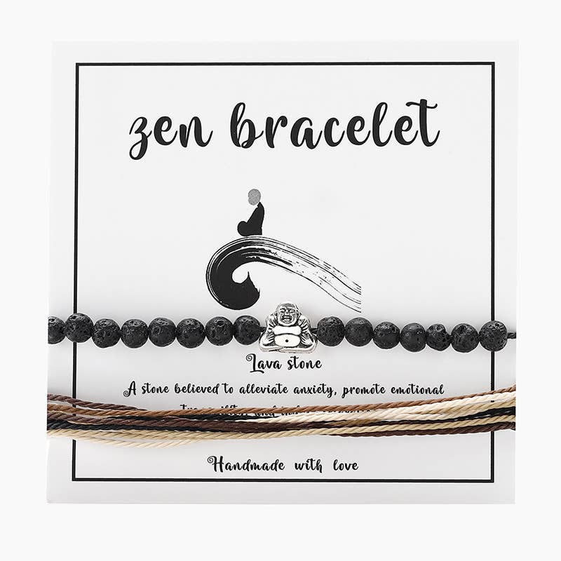 Gypsy Soul - Wholesale Beaded Bracelet - Zen Buddha Energy Bracelet - 12 pcs5