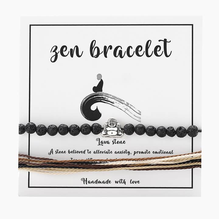 Gypsy Soul - Wholesale Beaded Bracelet - Zen Buddha Energy Bracelet - 12 pcs5