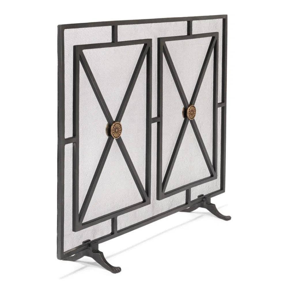 LOOMLAN - Wholesale Fireplace Screen - Paneled Firescreen0