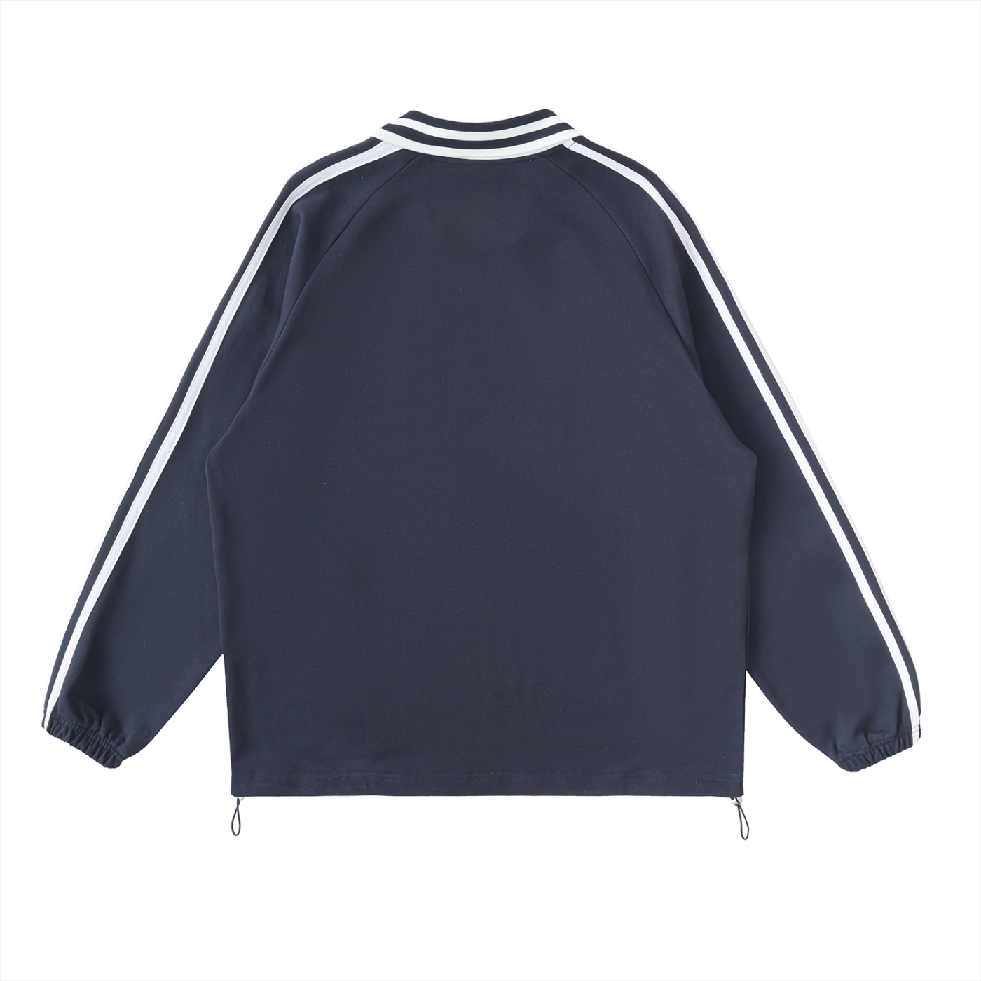 YUDAE - Wholesale Sweatshirt - Unisex - Contrast Striped Lapel Collar Sweatshirt7