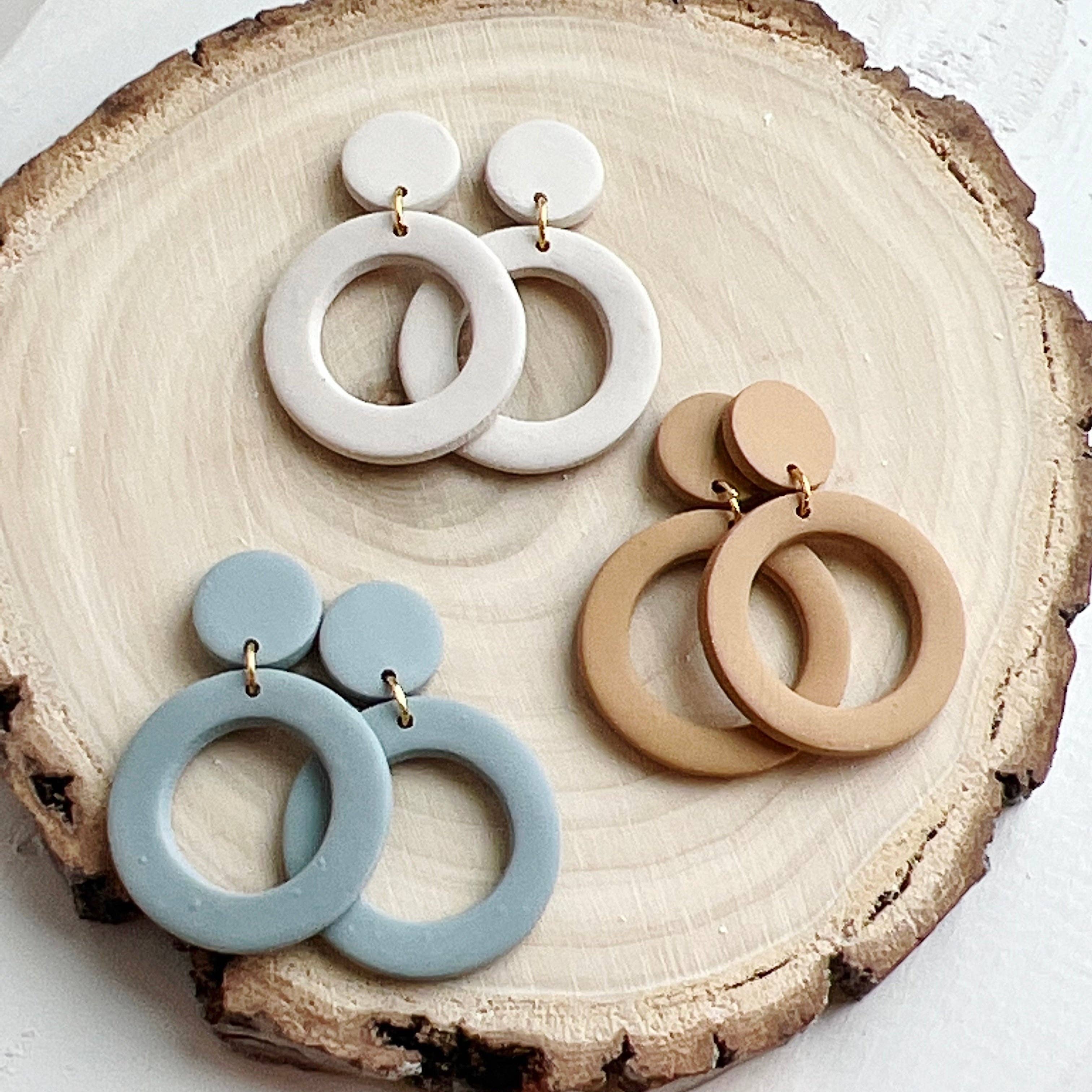 Courage & Calling - Wholesale Dangle Earrings - Circle Cutout Dangles6