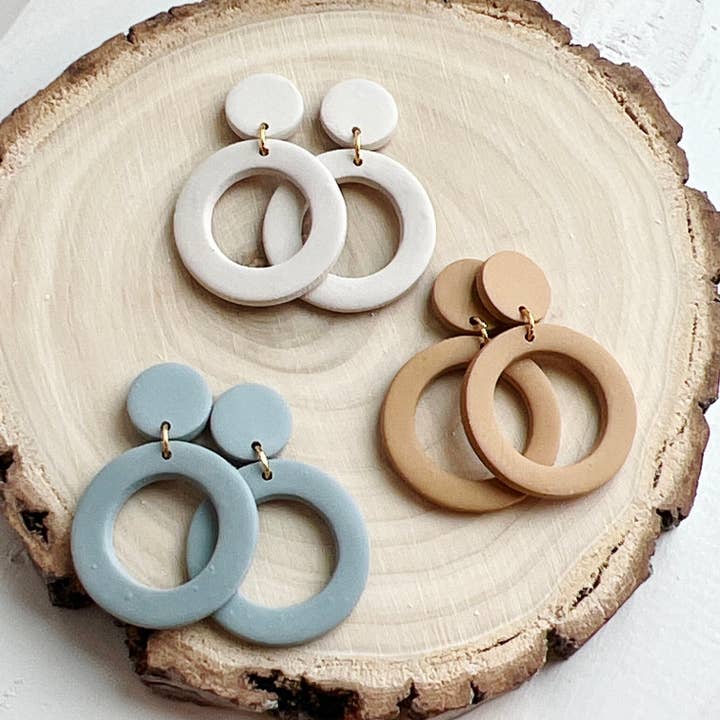 Courage & Calling - Wholesale Dangle Earrings - Circle Cutout Dangles6