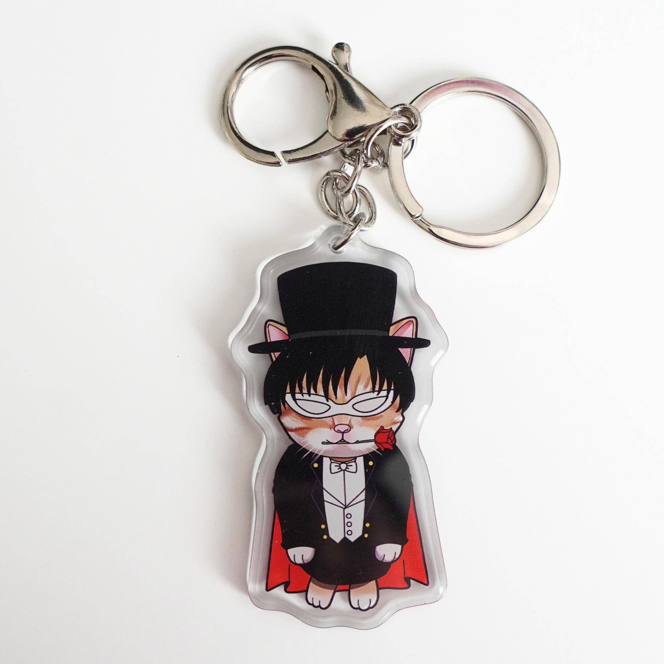 Strawberry Milk Shop - Wholesale Keychain - Unisex - Sailor Moon Cat Keychains0