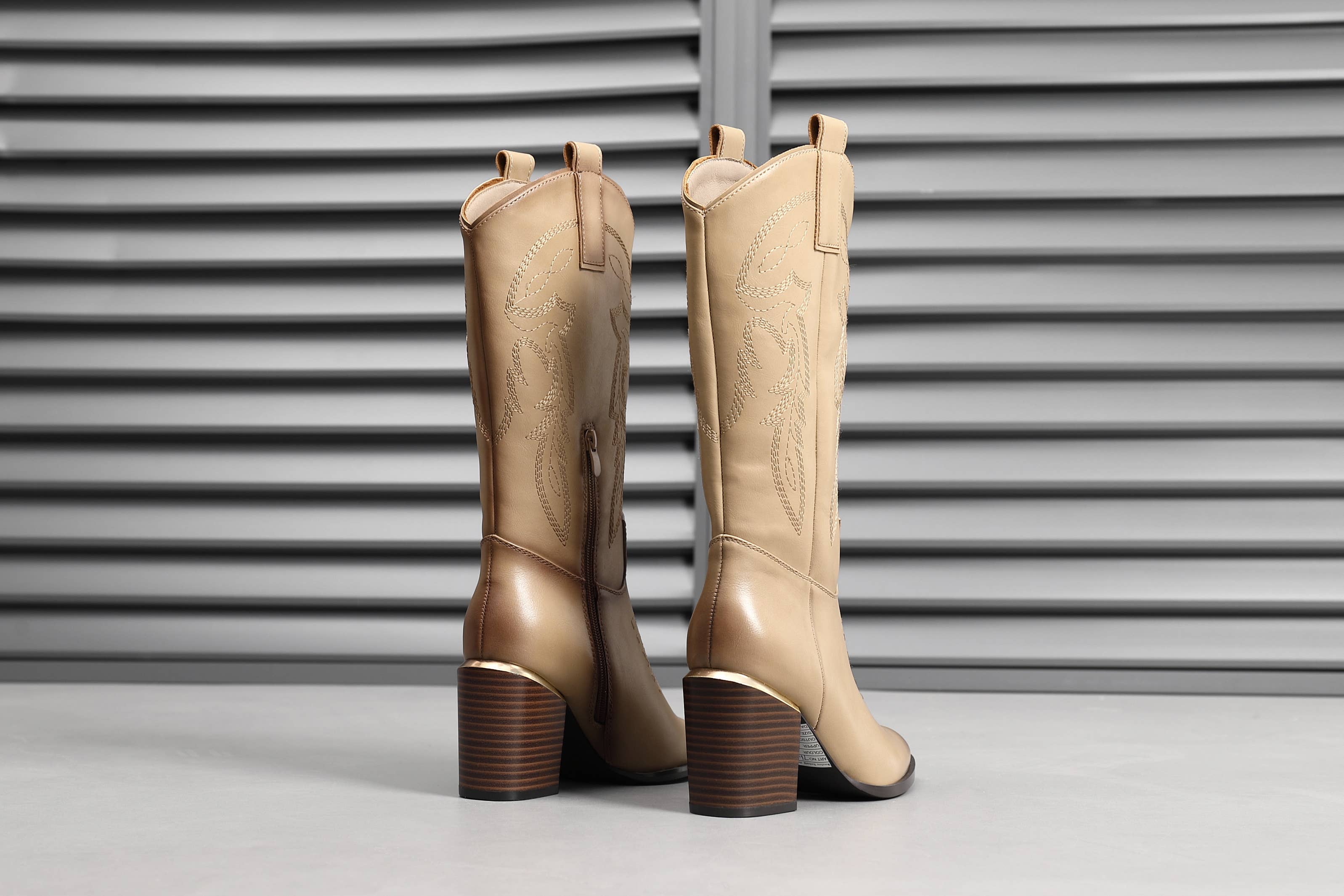 Top Staka - Wholesale Cowboylaarzen - Dames - A2374 Dames cowboylaarzen met hoge kniehoge schacht3