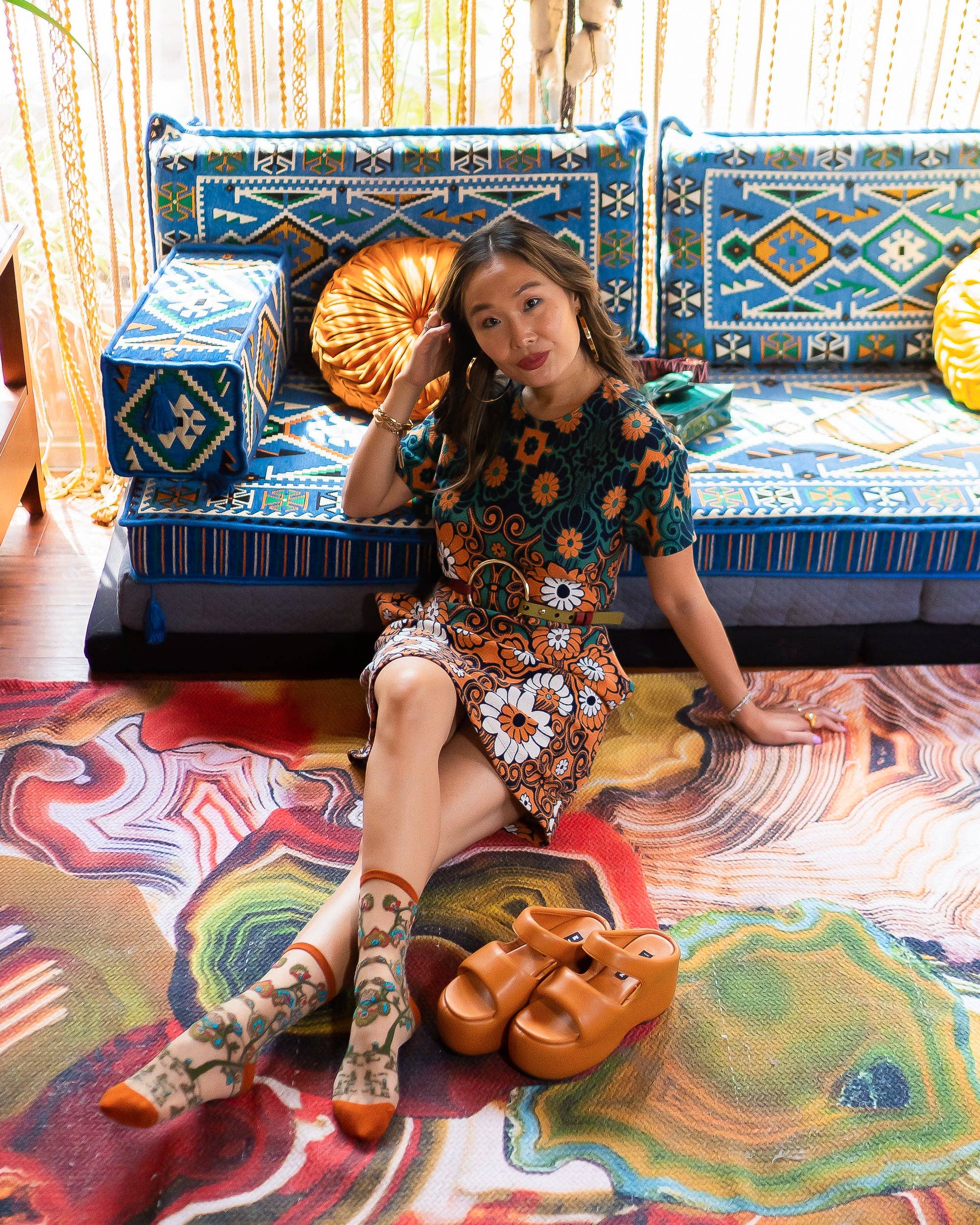 Sock Candy - Wholesale Socks - Women's - Tree of Life Sheer Crew Sock5