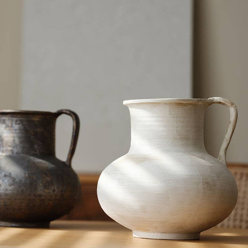 Gohobi （We cover U.S. import duties） - Wholesale Vase - Gohobi Japanese-style wabi sabi handmade large vase 0047