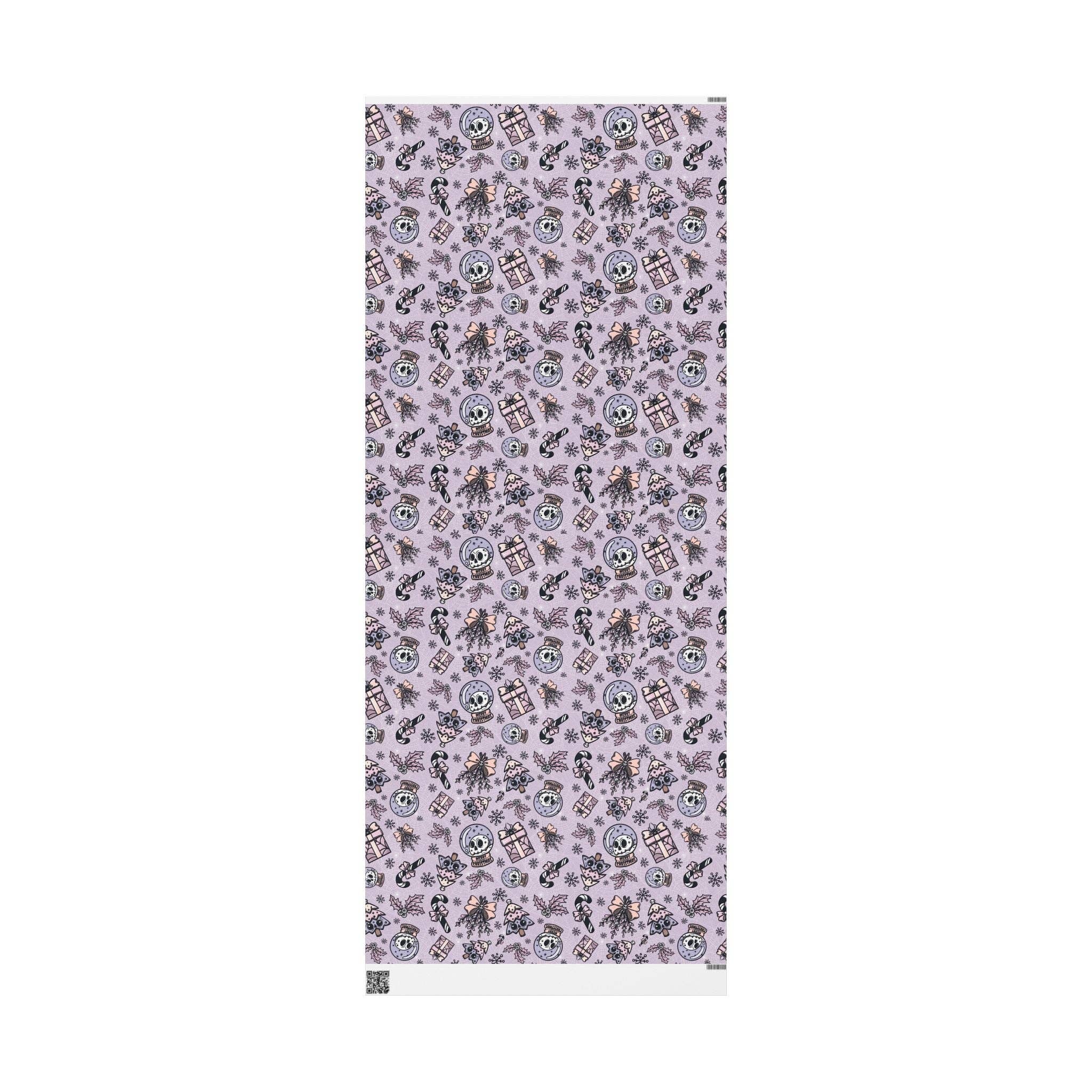 Goth Cloth Co. – wholesale Flat wrap – Pastel Goth Spooky Holiday Gift Wrap6