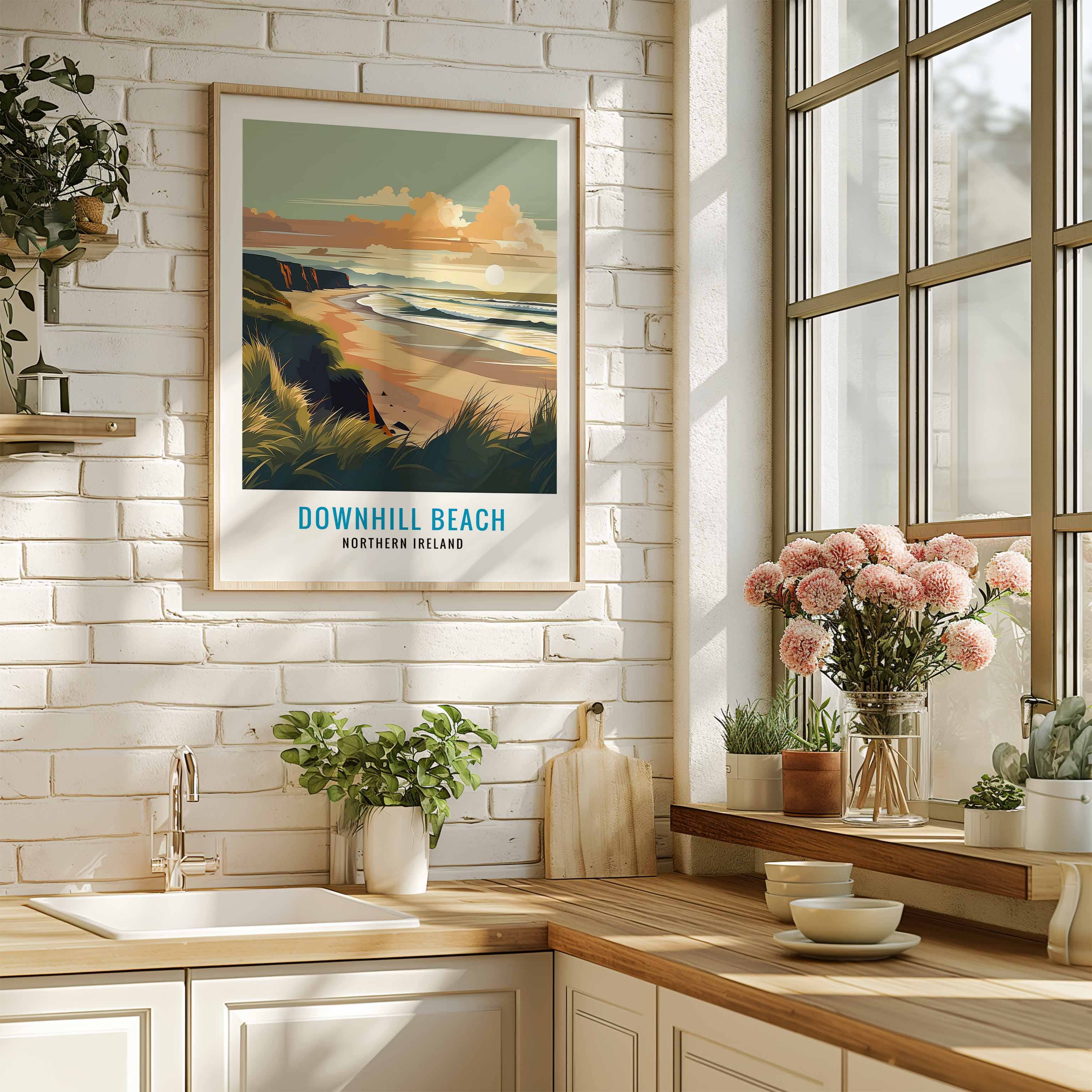 Breeze & Bubbles - Wholesale Art Print - Downhill Beach Print A41