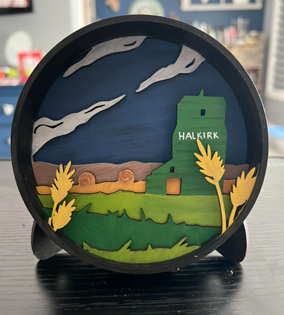 Our Little Makery – wholesale DIY craft kit – Grain Elevator Shadow Box Kit5