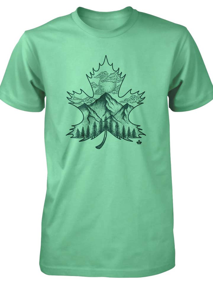 Canadese scene tee/groothandel voor wholesale door Flagship Clothing Co.