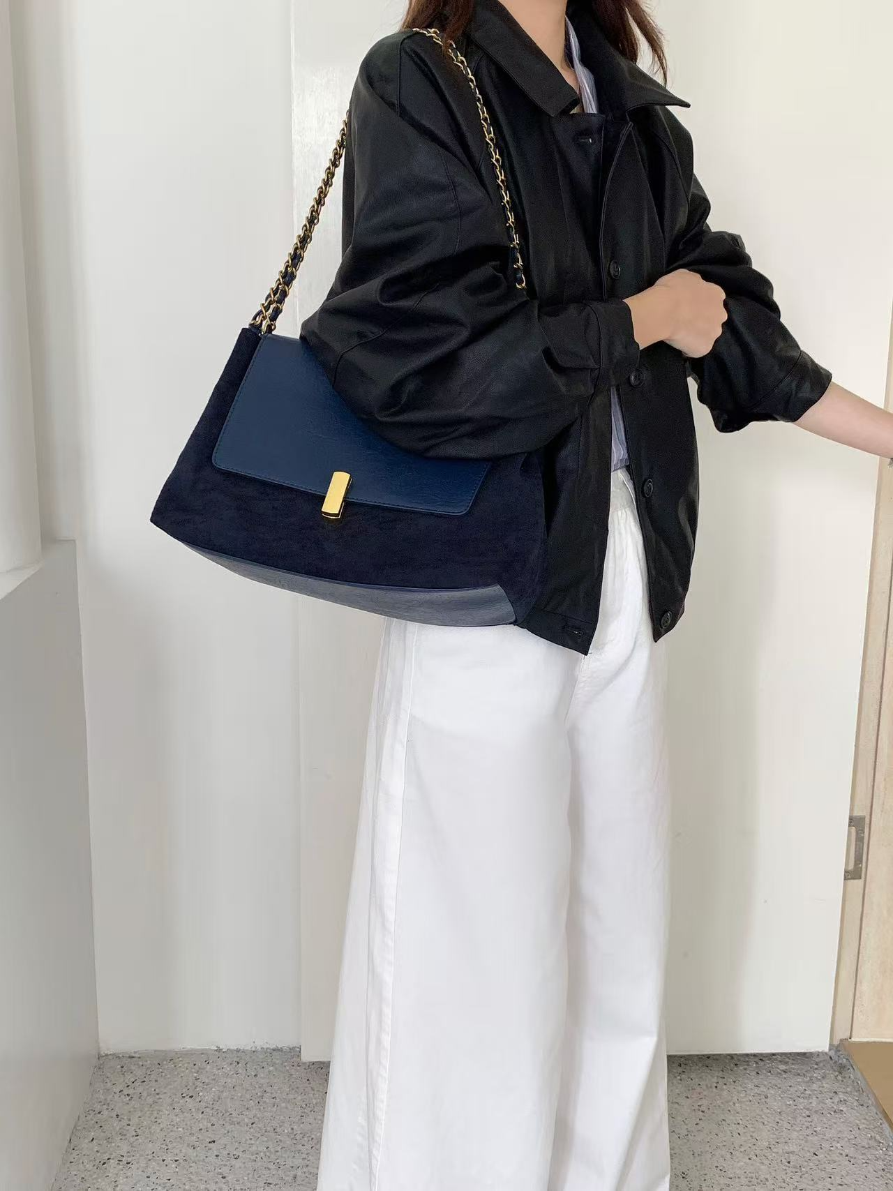 Pretty Persuasions - Vendita all'ingrosso Tracolla - Donna - Borsa a spalla in pelle scamosciata in microfibra P250912