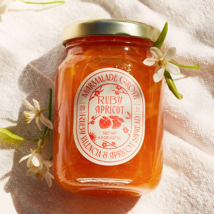 Marmalade Grove - Wholesale Jam/Jelly - Ruby Valencia & Apricot Fruit Spread0