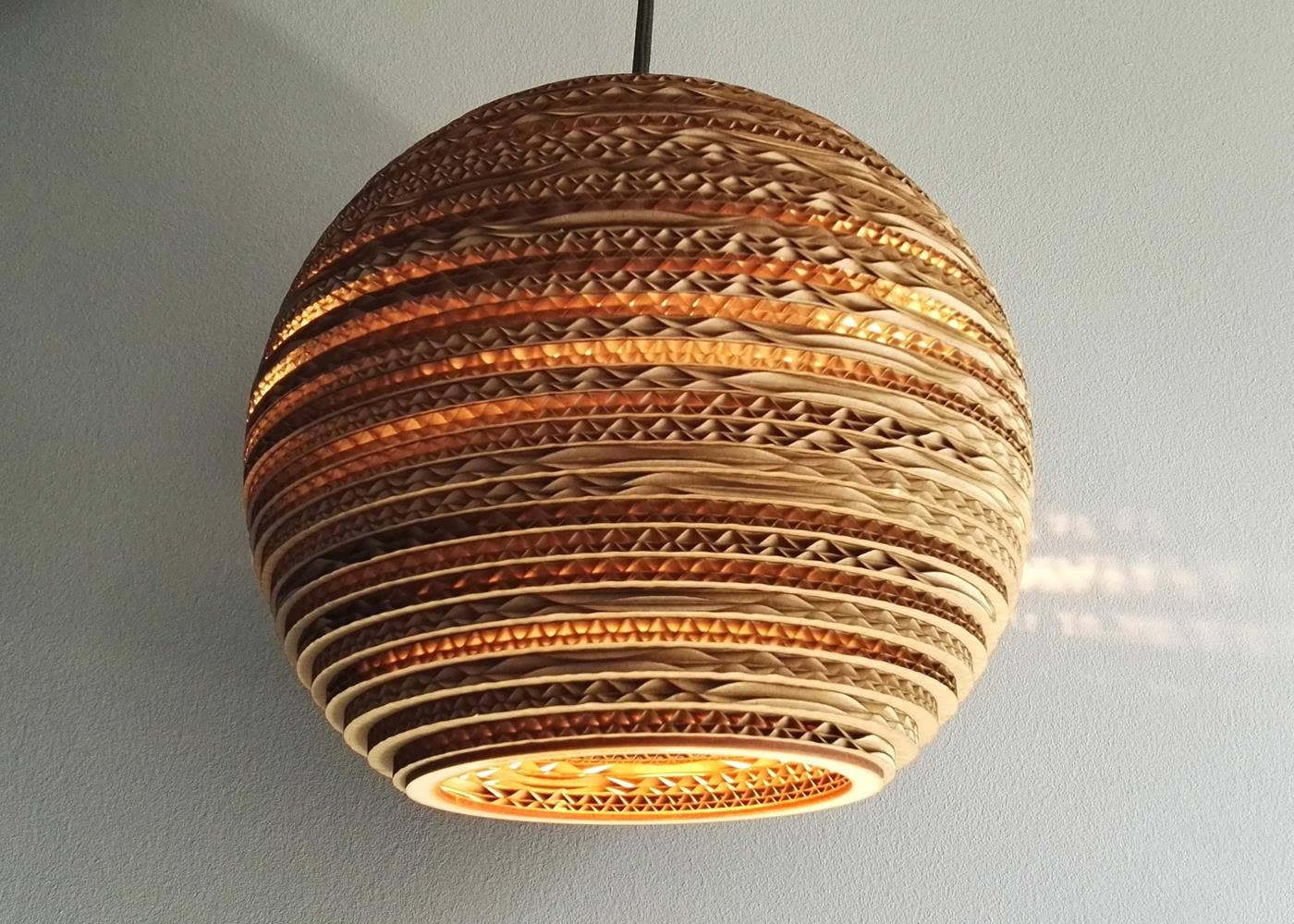 SOOA - Wholesale Kroonluchter/hangend licht - Kartonnen hanglamp SFERA 253