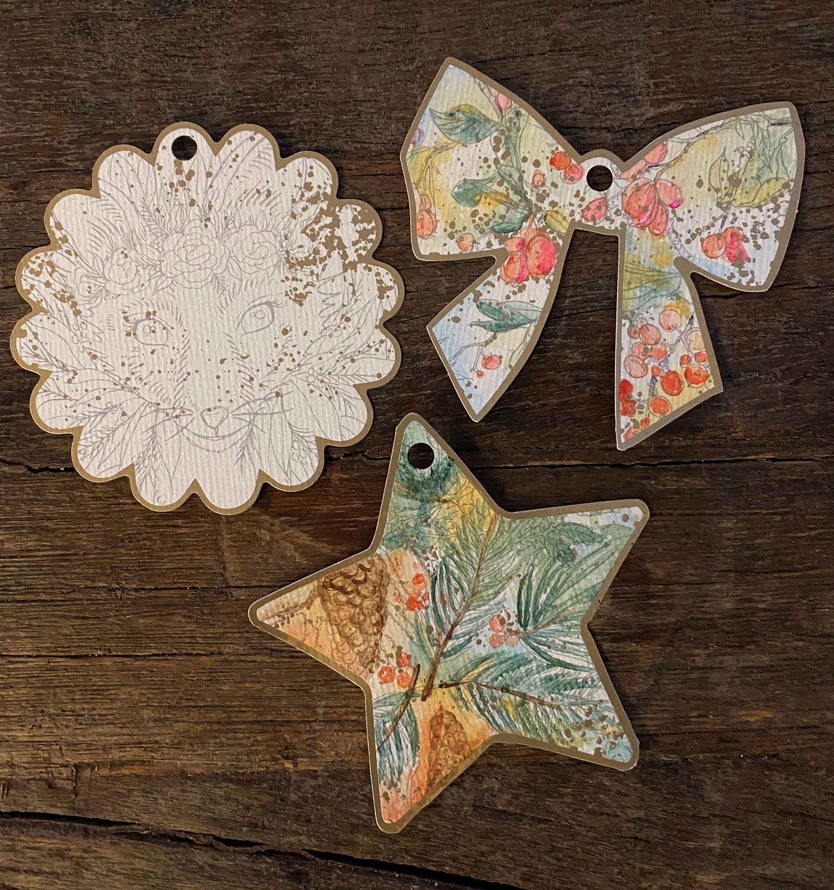 Schiffer Publishing - Wholesale DIY Craft Kit - Paint-Your-Own Holiday Decorations5