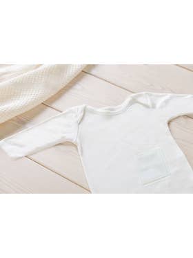 Tubesies – Großhandel Body (ohne Füße) – Baby – Tubesies Lg Slv Teal Stitch Patch Einteiler mit G-Tube-Zugang