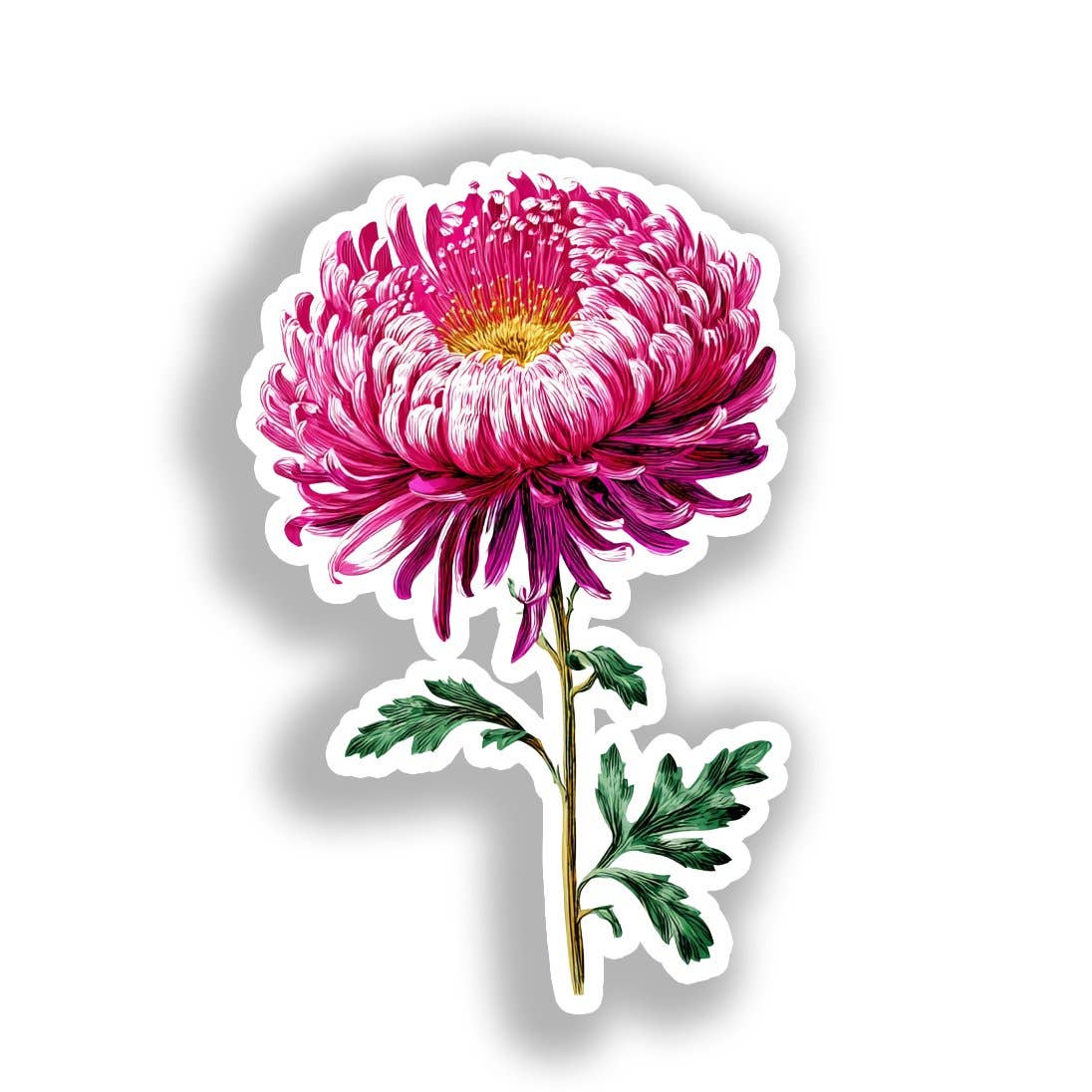 Yoonek Graphics - Wholesale Sticker - Aster Flower Decal Sticker # A0187470