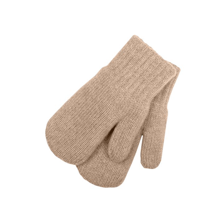 menique - Wholesale Mittens – Child - Kids' Knit Double Mittens Merino & Cashmere3