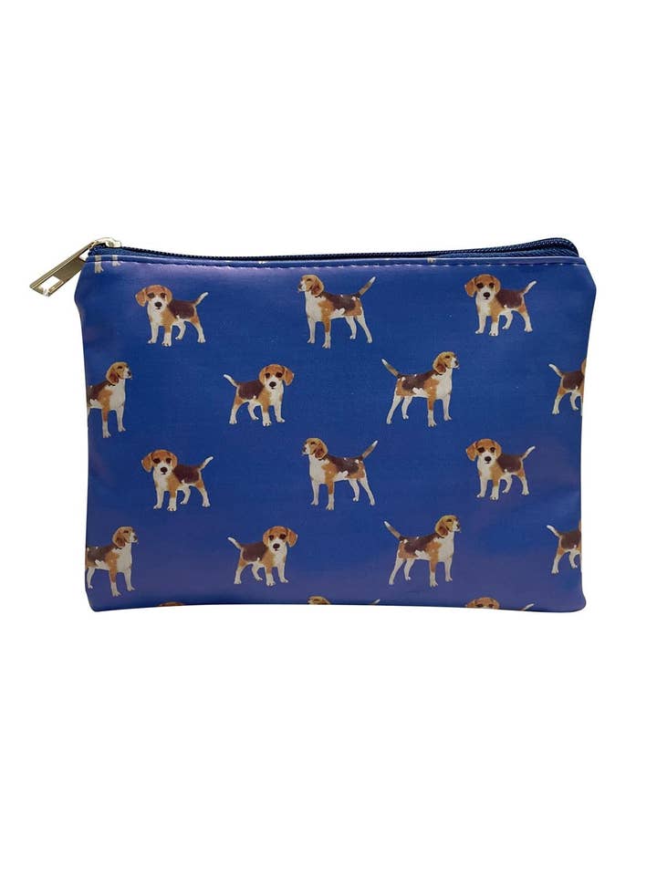 Beagle Dog Purse Collection - Blue for wholesale by Fashion Scarf World