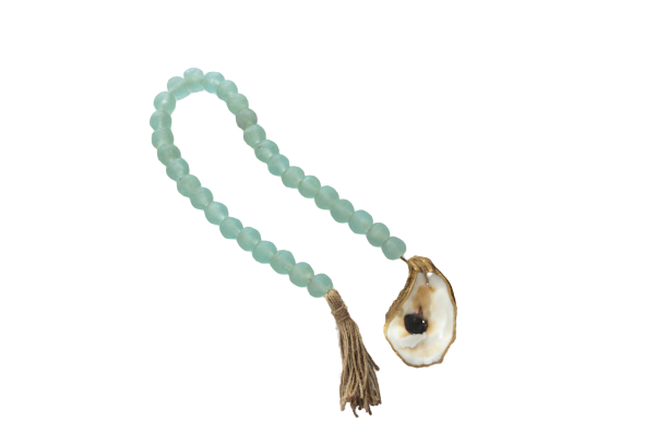 The Gilded Shell - Wholesale Decorative Tassel/Wall Drop - The Coastline - Sea Glass8