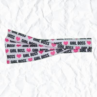 Girl Boss för wholesale av Fitness Fox Headbands