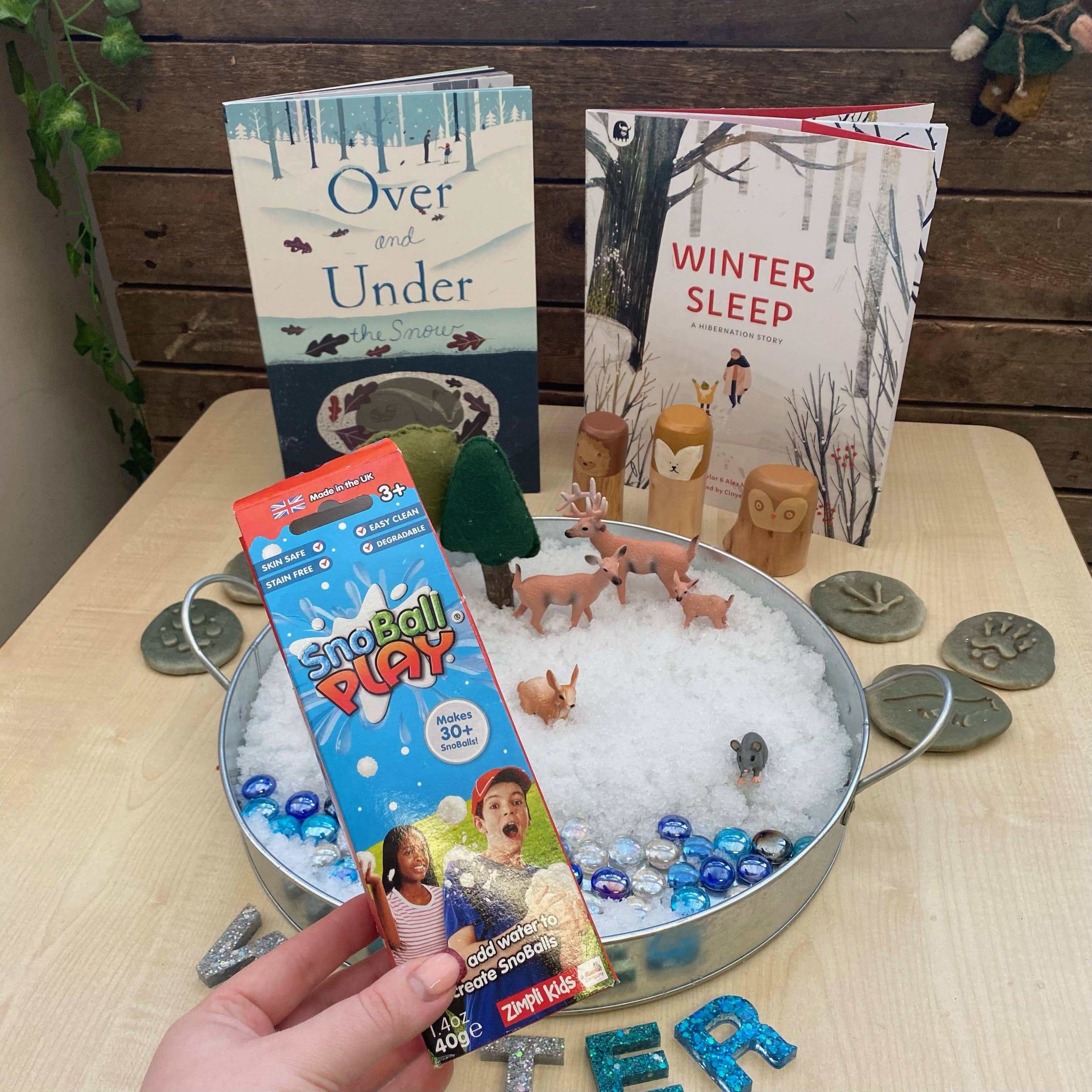 Zimpli Kids - Wholesale DIY Craft Kit - Kids - Zimpli Snoball Play Sensory Early Development - DIY Snow Toy1