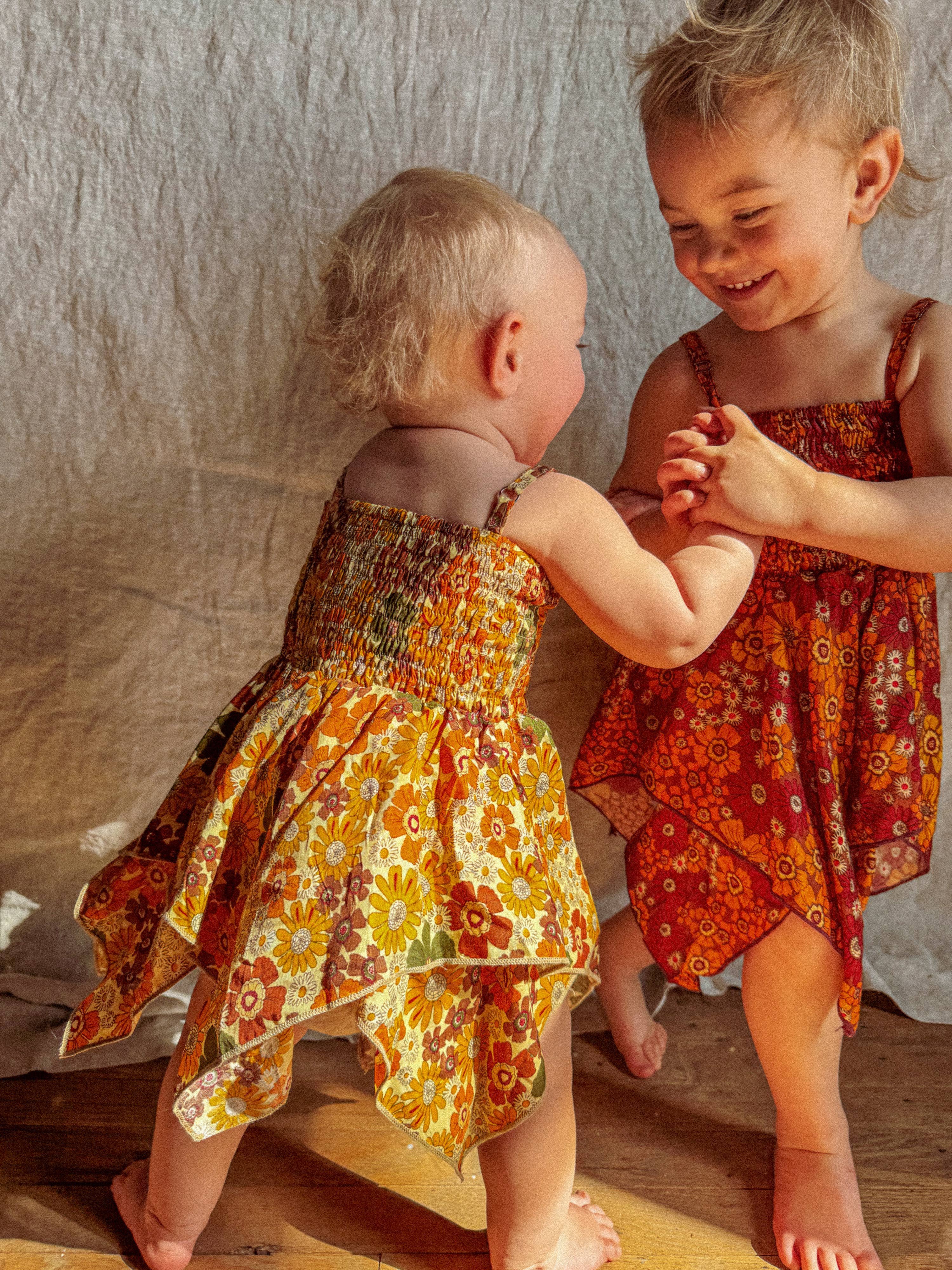 Gardenbelle Shop - Wholesale Dress - Kids - Baby Toddler Fairy Dress, Hippie Boho Kids Flower Dress 6