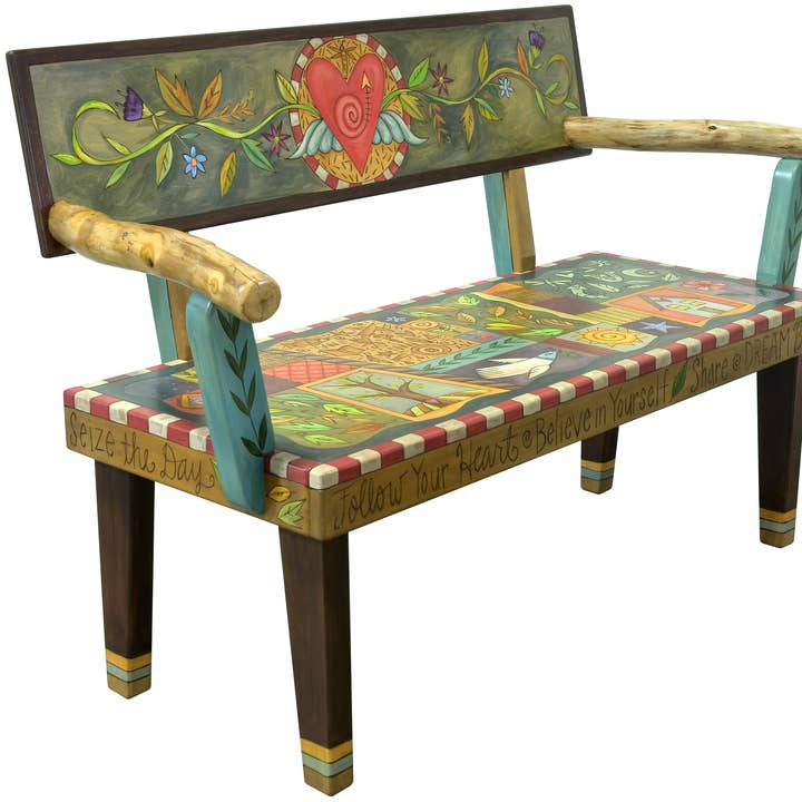 Causeuse artisanale pour la vente par Sticks