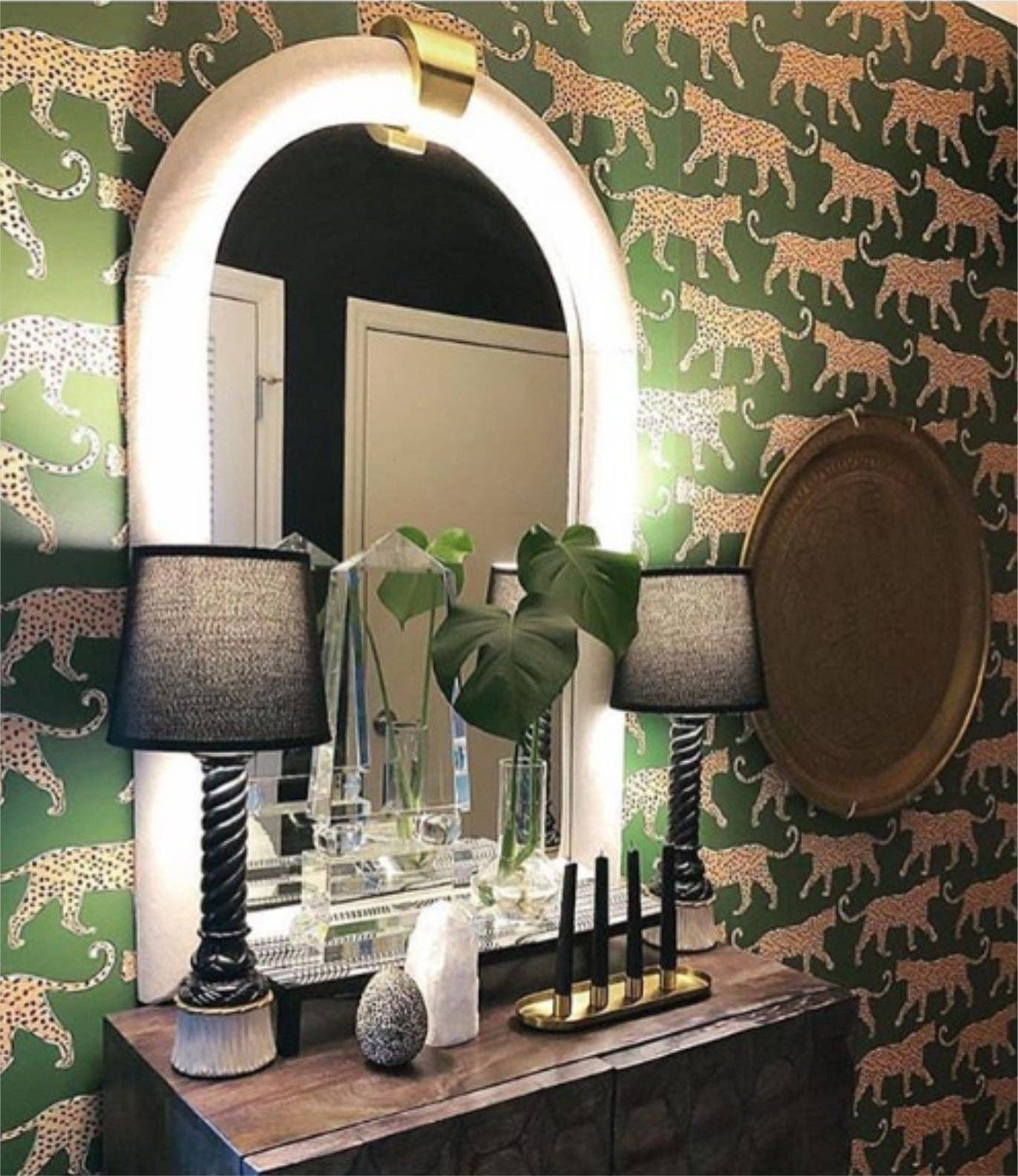 Clairebella Personalized Gifts & Pillows – wholesale Wallpaper – Leopard | Peel and Stick Wallpaper  | Pre-Pasted Wallpaper1