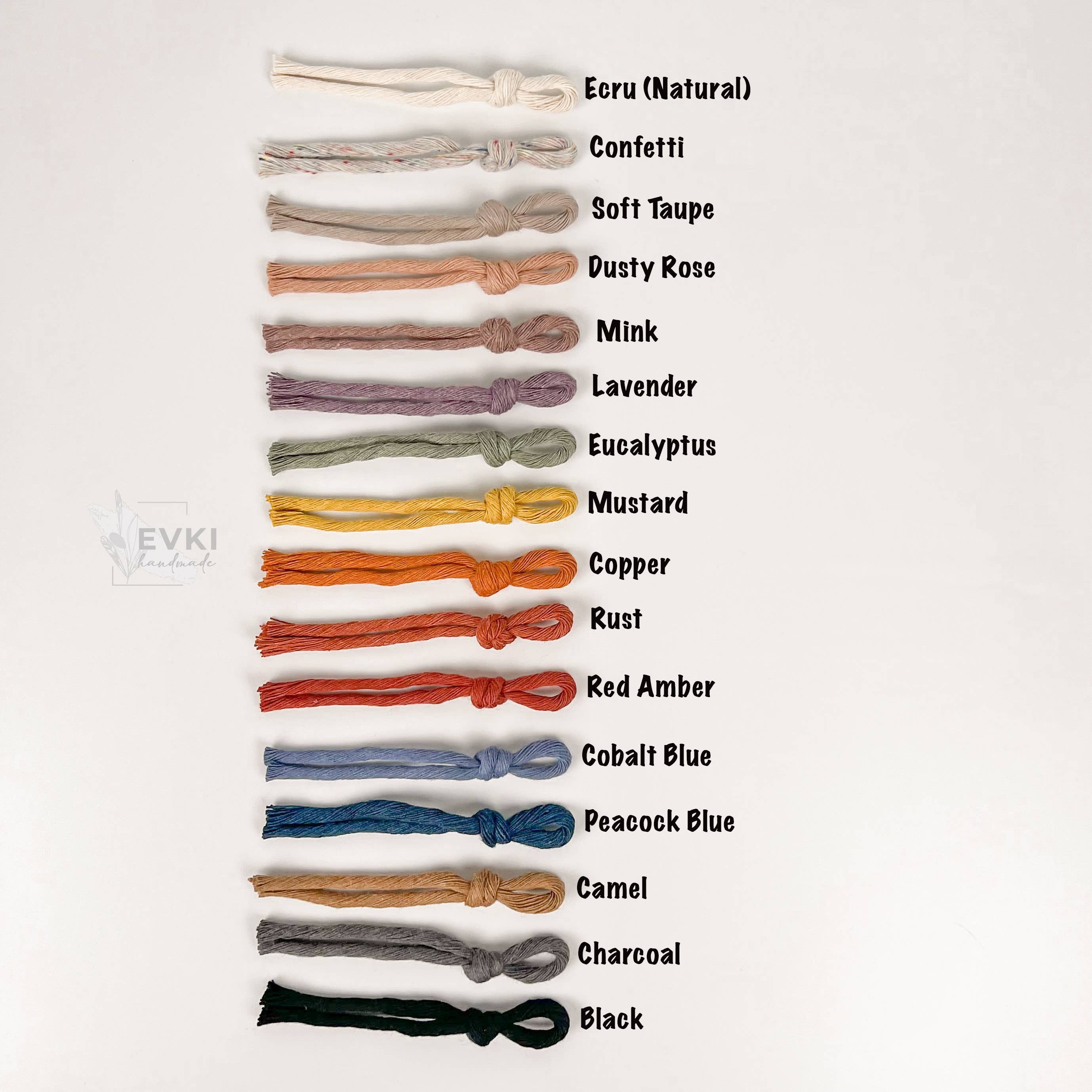 EVKI Handmade – wholesale Badge accessory – Women's – Mini Macrame Rainbow Badge Reels5