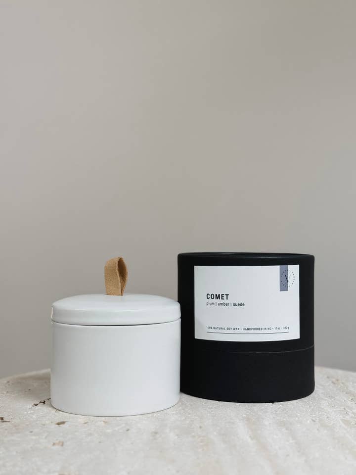Library 11 oz Candle Jar | Comet for wholesale by Vessel Candle Studio