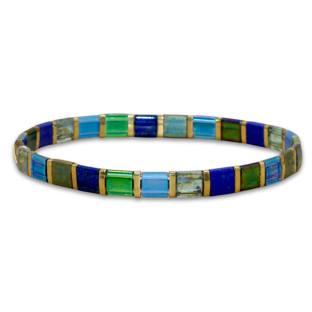 Myliu New York - Wholesale Beaded Bracelet - Alma Tila Beaded Bracelet Stack 2