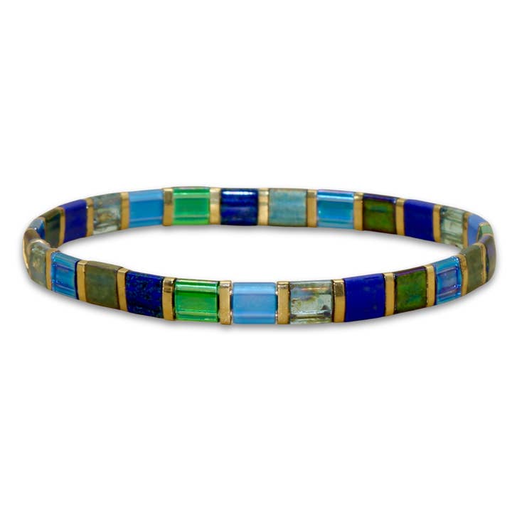 Myliu New York - Wholesale Beaded Bracelet - Alma Tila Beaded Bracelet Stack 2