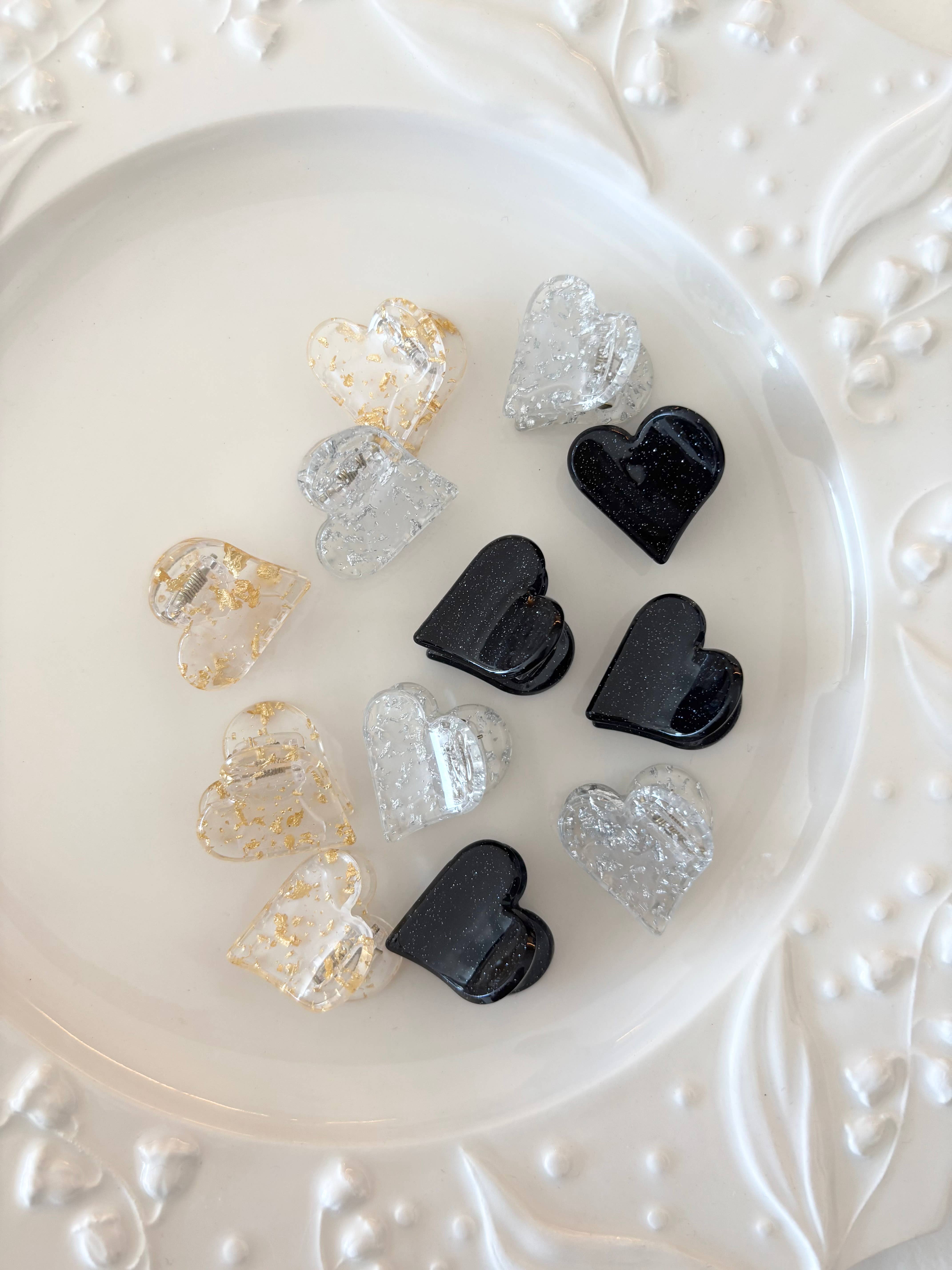 LoveLina - Wholesale Hair Clip - Women's - Heart Shape Acetate Hair Clip (DOLCE-8)3