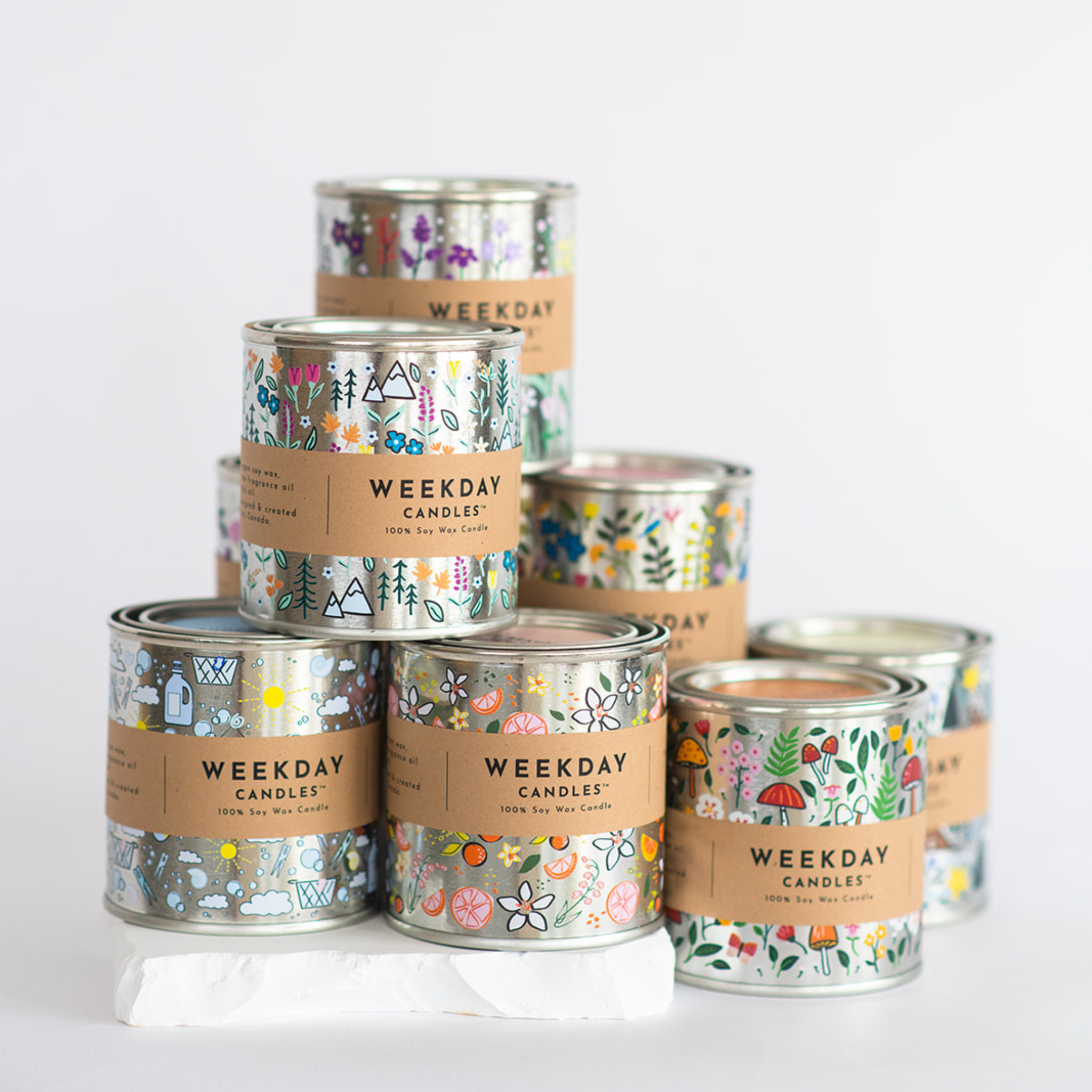 Weekday Candles - Vendita all'ingrosso Candele da viaggio - Candela in Latta Profumata Wild Prairie3