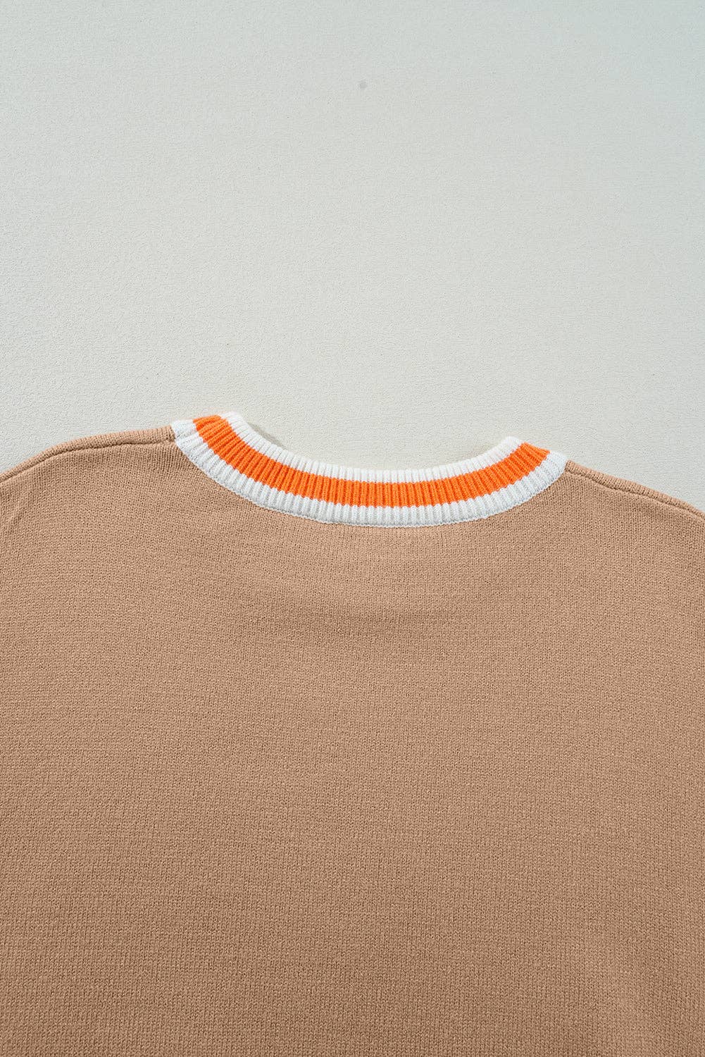 Parchment Sofia Trim Drop Shoulder Sweater for wholesale on Faire6