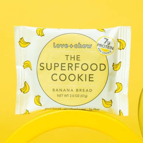 BANANA BREAD BULK BOX - 2 OZ - BOX OF 60 for wholesale by Love + Chew