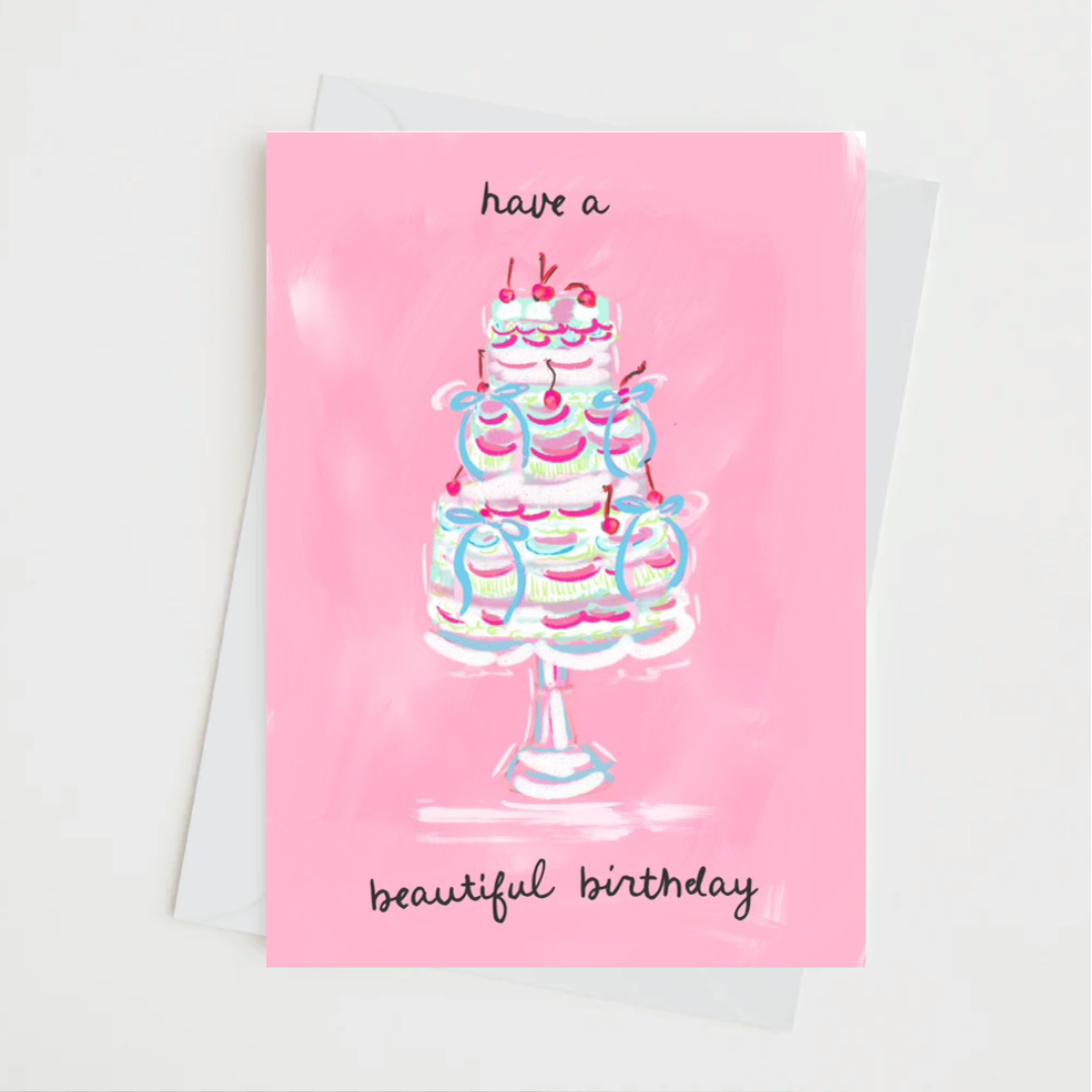 Rebecca Illustrated - Vente Cartes d'anniversaire - CARTE DE VŒUX D'ANNIVERSAIRE MAGNIFIQUE4