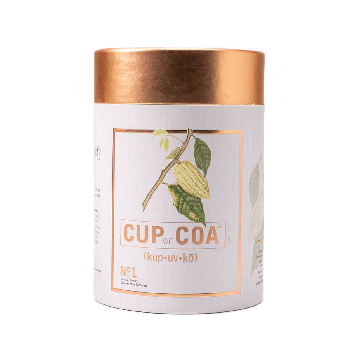 Cup of Coa Inc. - Wholesale Hot cocoa mix/kit - Case of Six No. 1 Sinfully Classic Tins