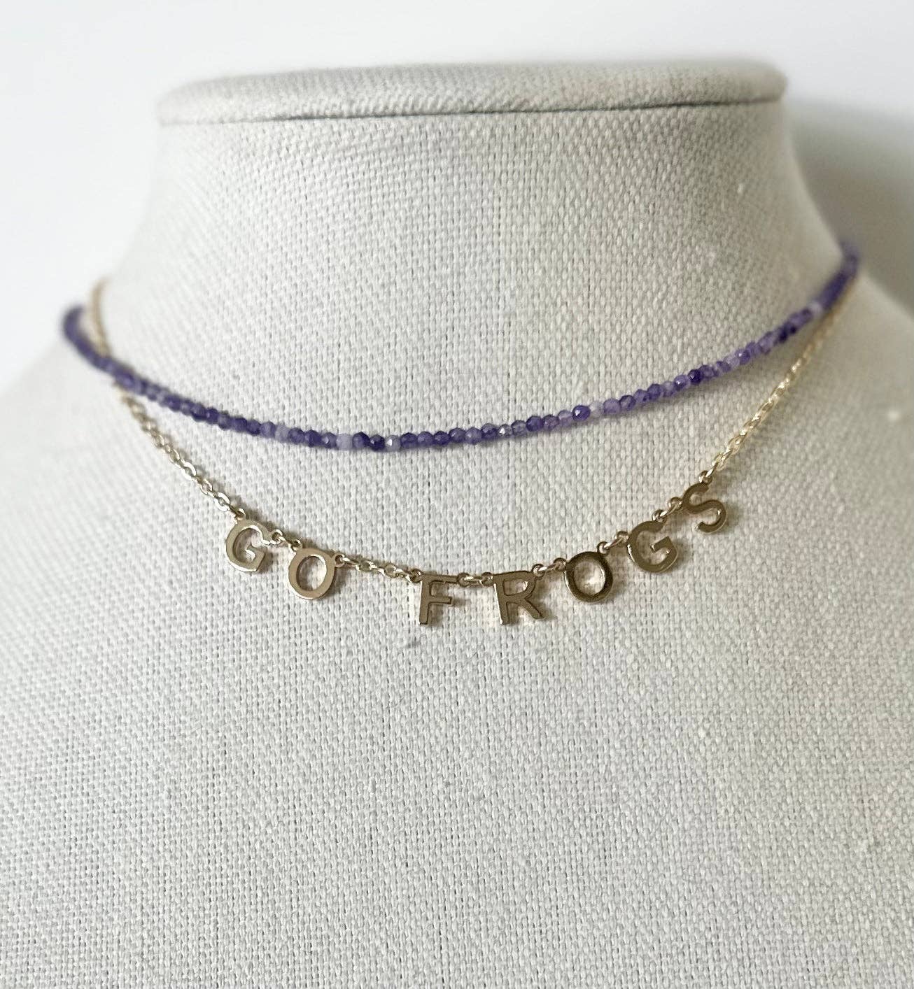 Jeny Baker Designs - Wholesale Beaded/Pearl Necklace - Betty Gameday Necklace8