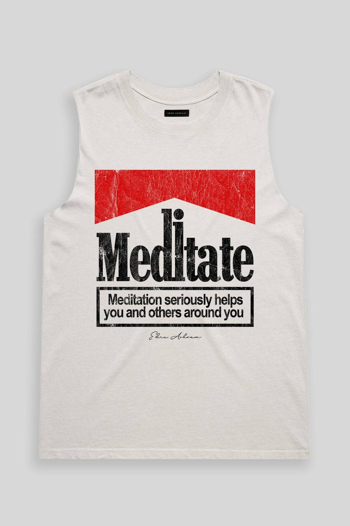 Eden Ashram - Wholesale Tank Top - Women's - Meditate 2.0 Faded Rocker Tank2