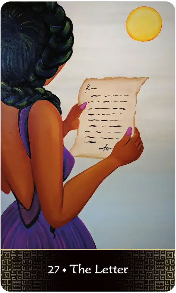 U.S. Games Systems Inc. - Vente Cartes de tarot - Déesse Afro Oracle Lenormand6