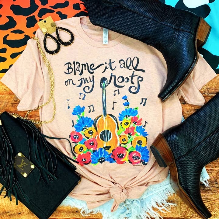 Blâmer tout sur mes racines florales pour la vente par Anagails