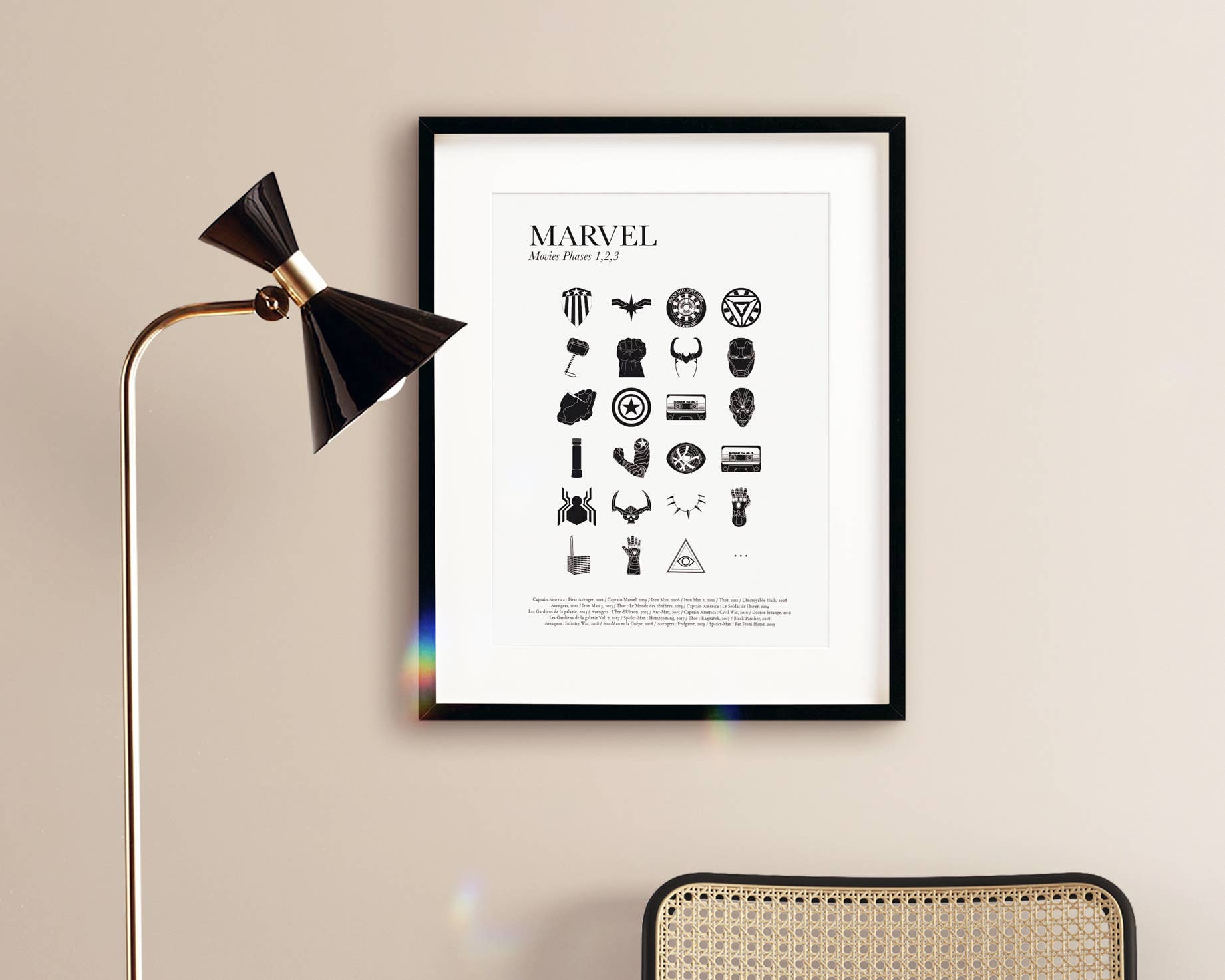 French Pair - Wholesale Poster - Marvel poster - 30x40cm1