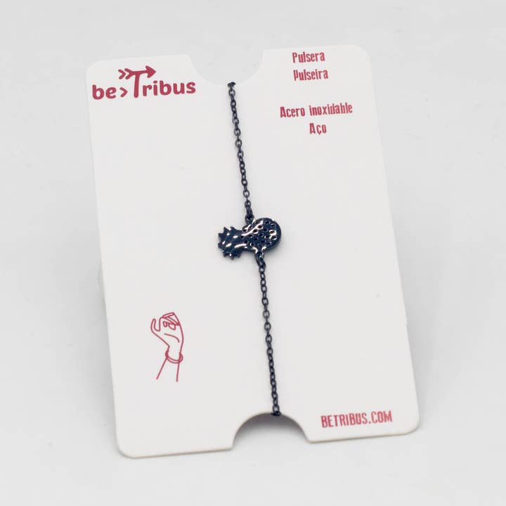 Pulsera Piña Negro para venta al por mayor de Betribus