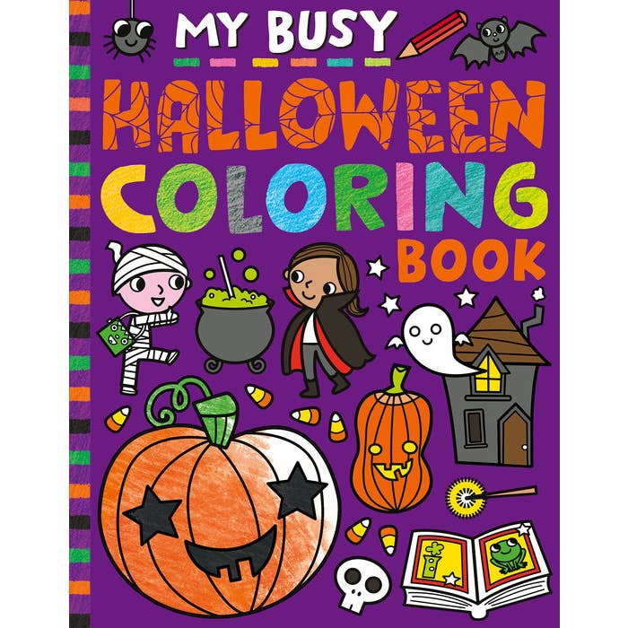 Penguin Random House LLC - Wholesale Coloring & Activity Book - Kids & Baby - My Busy Halloween Coloring Book