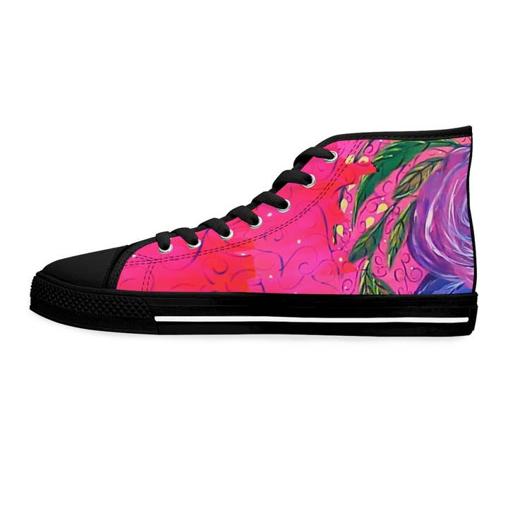 Inner Peace High Top Sneakers til kvinder for engroshandel hos Off the Canvas Collection, LLC