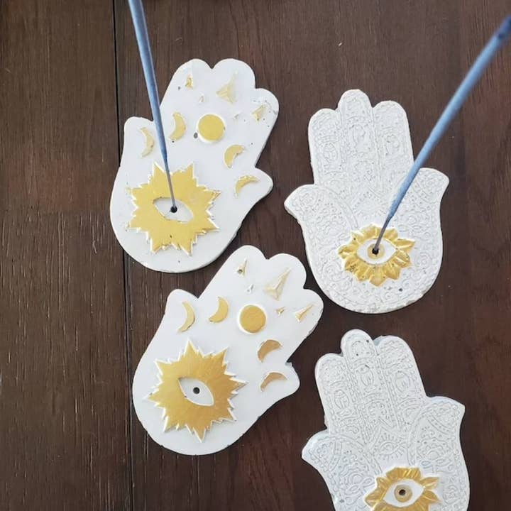 CharlieHaze - Wholesale Incense Holder - Hamsa Insense Holder1